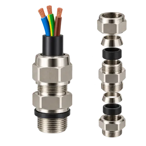 Double Compression Cable Glands Supplier in Kolkata, India